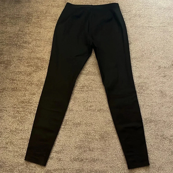Eileen Fisher Elastic Waist Black Dress Pants Size Small - Picture 7 of 10